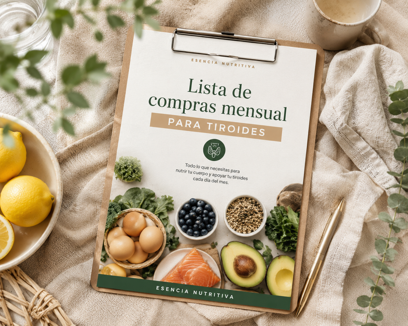 Lista de compras mensual