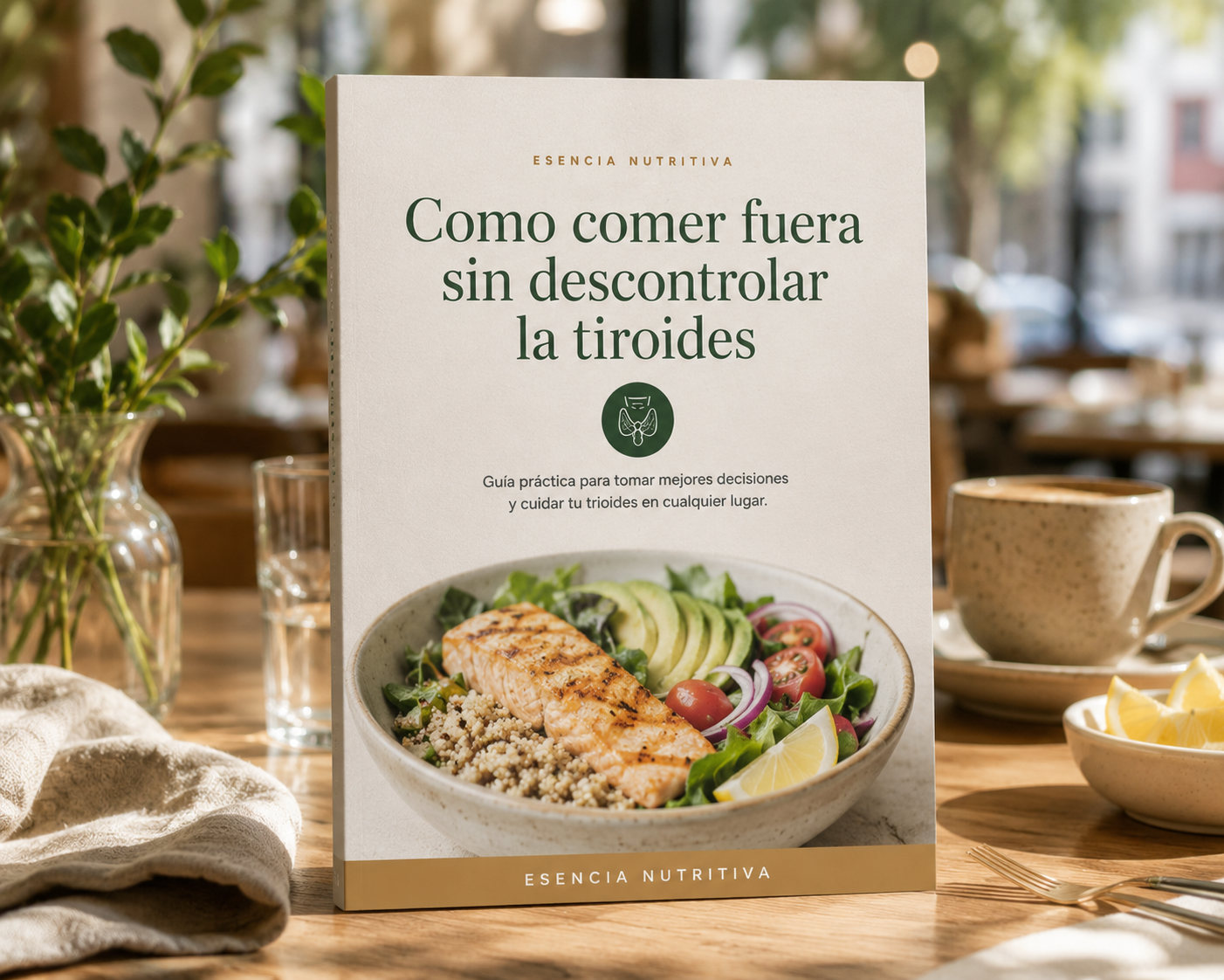 Cómo comer fuera sin descontrolar tu tiroides